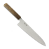Japanese kitchen knife Demko Knives Gyuto Chef VG10 San Mai, Red Oak