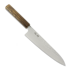 Japanese kitchen knife Demko Knives Gyuto Chef VG10 San Mai, Red Oak