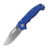 Demko Knives MG AD20S Clip Point 20CV G10 sulankstomas peilis, blue #1