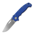 Demko Knives MG AD20S Clip Point 20CV G10 kääntöveitsi, blue #1