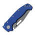 Demko Knives MG AD20S Clip Point 20CV G10 foldekniv, blue #1