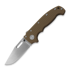 Demko Knives MG AD20S Clip Point 20CV G10 kääntöveitsi, earth
