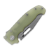 Demko Knives MG AD20S Clip Point 20CV G10 sulankstomas peilis, natural