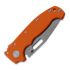 Demko Knives MG AD20S Clip Point 20CV G10 sulankstomas peilis, orange