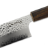 Japanese kitchen knife Demko Knives Nakiri VG10 San Mai, Red Oak
