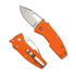 Demko Knives - Nano Shark AUS10A Clip Point Orange