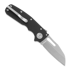 Demko Knives Shark Cub 20CV Shark Foot kääntöveitsi, Black G-10