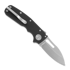 Demko Knives Shark Cub 20CV Slicer Shark folding knife, Black G-10