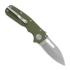 Demko Knives Shark Cub 20CV Slicer Shark kääntöveitsi, OD Green G-10