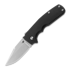 Demko Knives Shark Cub Clip Point sulankstomas peilis, Black GRN