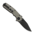 Coltello pieghevole Demko Knives Shark Cub Stealth Clip Point, Artillery Grey