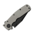 Demko Knives Shark Cub Stealth Clip Point sulankstomas peilis, Artillery Grey
