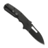 Demko Knives Shark Cub Stealth Slicer Shark kääntöveitsi, Black