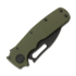 Demko Knives Shark Cub Stealth Slicer Shark k&auml;&auml;nt&ouml;veitsi, OD Green G-10