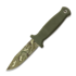Demko Knives USA Armiger 4 3V Clip Point Multi-Layer Camo knife, OD Green