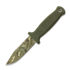 Demko Knives USA Armiger 4 3V Clip Point Multi-Layer Camo veitsi, OD Green