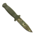 Demko Knives USA Armiger 4 3V Clip Point Multi-Layer Camo veitsi, OD Green