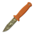 Demko Knives USA Armiger 4 3V Clip Point Multi-Layer Camo knife, Orange