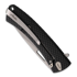 DPx Gear Aculus Flipper Aluminum Black sulankstomas peilis