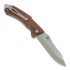 EKA Swede 9 sulankstomas peilis, camowood