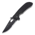 Emerson Endeavor folding knife, black, combo edge