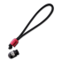 EOS Pill Bead Lanyard, negru, rosu