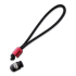 EOS Pill Bead Lanyard, nero, rosso