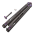Nož motýlek EOS Trident, Sasha Purple