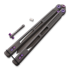 EOS Trident balisong, Sasha Purple