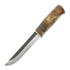 Eräpuu Hunter 125 finnish Puukko knife, stained birch