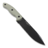 ESEE CM6 Combat Tactical, tan canvas micarta