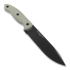 ESEE CM6 Combat Tactical, tan canvas micarta