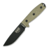 ESEE - Esee-4 3D Micarta, black/green