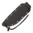 ESEE Model 6, tactical gunsmoke, serrated