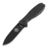 ESEE Zancudo sulankstomas peilis, juoda/juoda