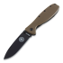 ESEE Zancudo sulankstomas peilis, coyote ruda/juoda