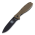 Coltello pieghevole ESEE Zancudo, coyote brown/nero