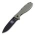 ESEE Zancudo sulankstomas peilis, desert tan/juoda