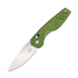 Navalha Extrema Ratio BFK Stonewashed N690 Green Carbon Fiber