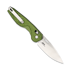 Navalha Extrema Ratio BFK Stonewashed N690 Green Carbon Fiber
