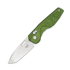 Navalha Extrema Ratio BFK Zero Stonewashed N690 Green Carbon Fiber