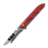 Coltello pieghevole Extrema Ratio Ferrum Rescue Red