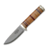 Fällkniven NL5cxL Idun - Cowry X Damascus - Leather peilis FNNL5CXL