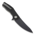 Fantoni C.U.T. Flipper sulankstomas peilis, juoda