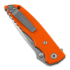 Fantoni HB 01 sulankstomas peilis, oranžinėnge