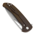 Coltello pieghevole Ferrum Forge Archbishop 3.0, bronze