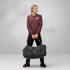 Fjällräven Färden Duffel 50L, coal black