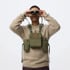 Mugursoma Fjällräven Lappland Bino Harness, green