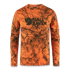 Fjällräven Värmland Wool LS M, Orange Multi Camo
