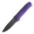 Flytanium Arcade Lite - Atomic Purple - Black DLC sulankstomas peilis